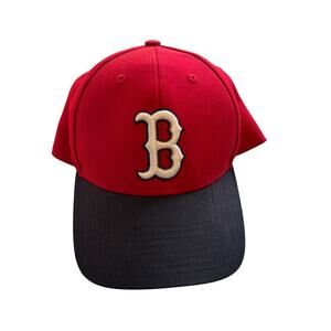 Vintage Boston Red Sox Baseball Hat Twins Enterprise Wool Blend Black Athletic